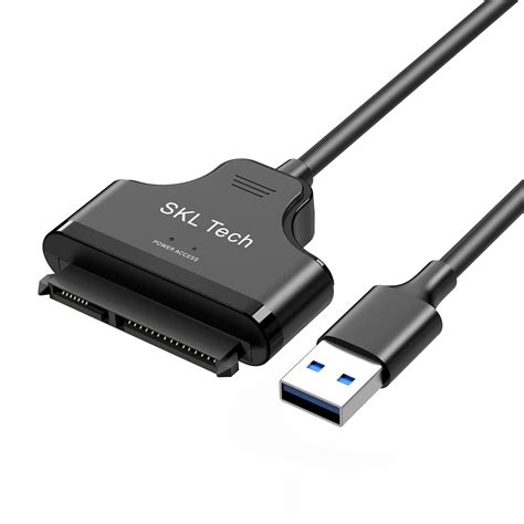 Buy SKL Tech USB 3.0 SATA III Hard Drive Adapter Cable, SATA to USB Adapter Cable for 2.5 inch ...