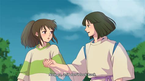 Haku And Chihiro Fanart