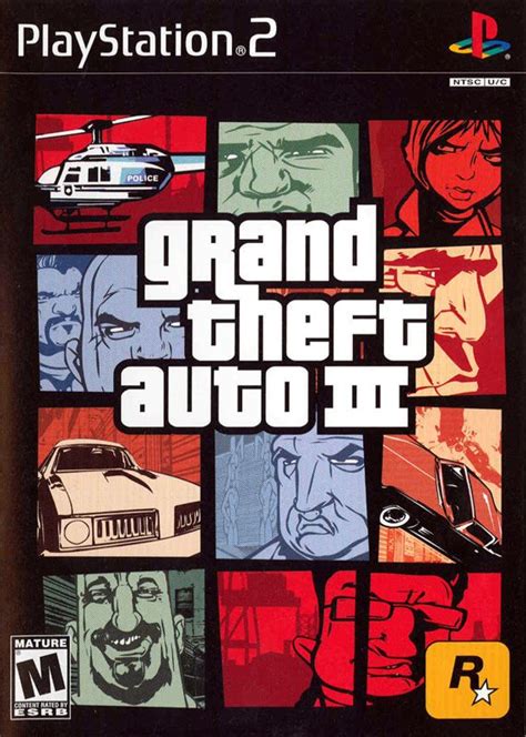 Grand Theft Auto III (2001) PlayStation 2 box cover art - MobyGames