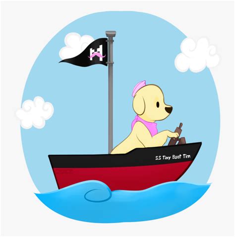 Boat Dog By Meeka - Dog In A Boat Clipart , Free Transparent Clipart ...