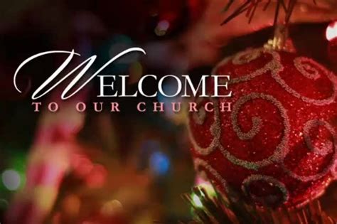 Christmas 2-Welcome to our church | Life Scribe Media | SermonSpice