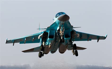 Download Military Sukhoi Su-34 HD Wallpaper