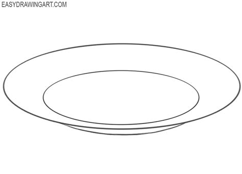 Dinner Plate Drawing