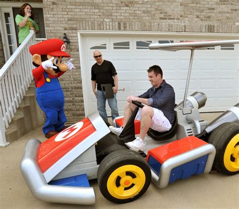 Even Banana Peels Can't Stop This Real-Life Mario Kart