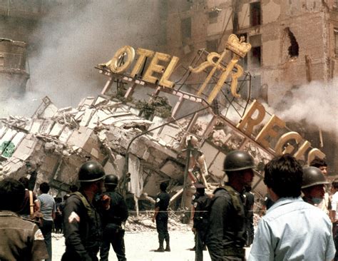 Mexico City earthquake comes 32 years to the day after 10,000 killed in worst ever quake