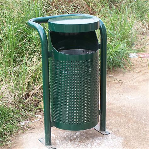 Outdoor stainless steel Trash Bin