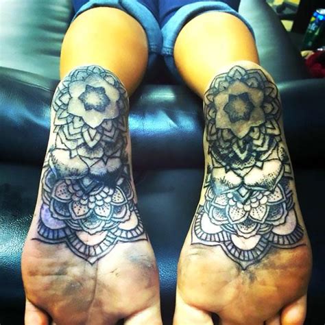 Bottom of Feet Tattoo Idea