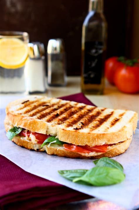 Caprese Panini Sandwich | The classic flavors of a Caprese salad all ...