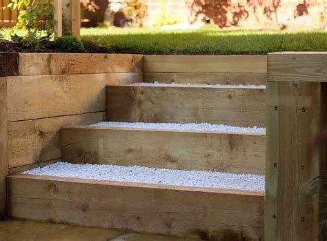 How to Build Railway Sleeper Steps | Checkatrade