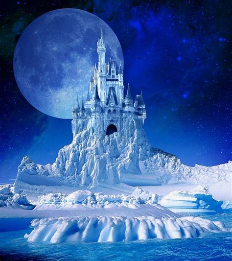 ice castle | Fantasy castle, Fantasy art landscapes, Fantasy landscape