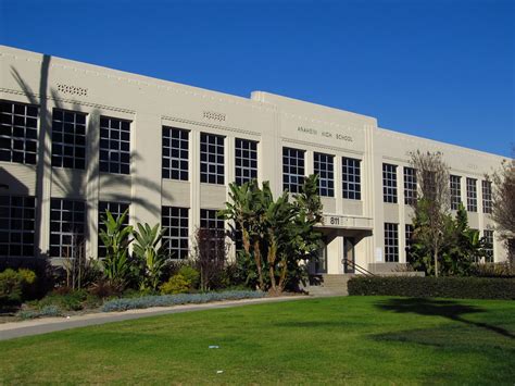 Anaheim, California | The current Anaheim High School buildi… | Flickr