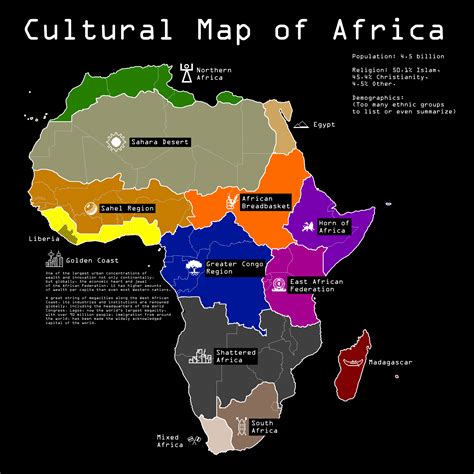 Cultural Map of Africa : r/childrenofdusk