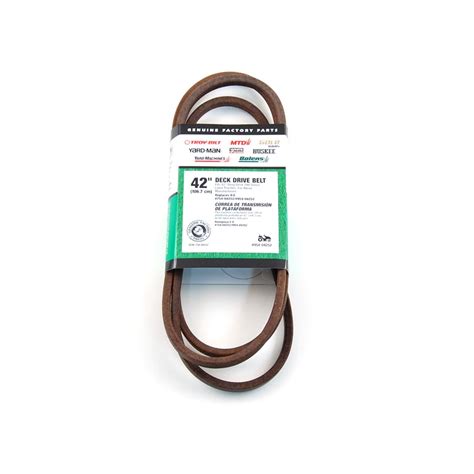 MTD Genuine Parts 42-in Deck/Drive Belt for Riding Lawn Mowers at Lowes.com