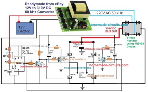 6 Best IC 555 Inverter Circuits Explored – Homemade Circuit Projects