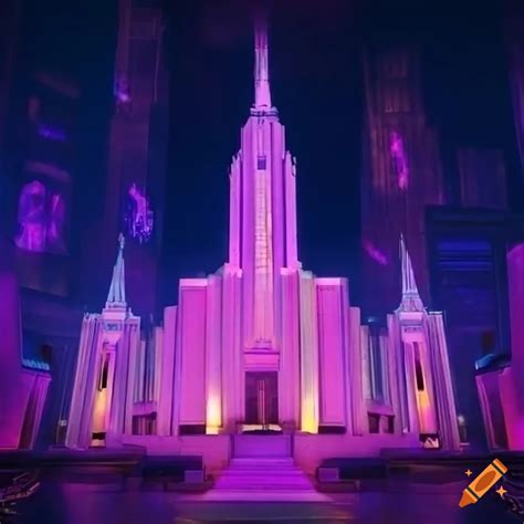 Cyberpunk lds temple