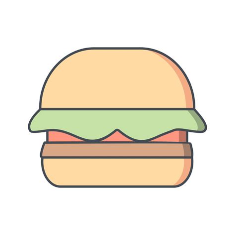 Vector Hamburger Icon 440870 Vector Art at Vecteezy