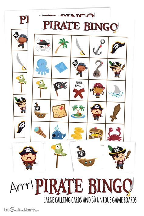 Pirate Bingo - Etsy