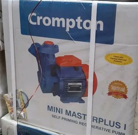 1.0 Hp Premium Model Crompton Self Priming Regenerative Pumps, 220v at ...