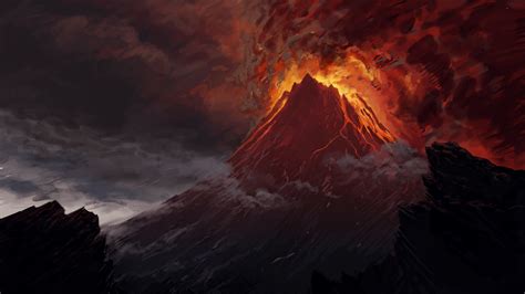 Volcano 4k Ultra Hd Wallpaper 3840x2160 - Bank2home.com