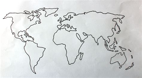 I probably have to have this ... | Globe drawing, World map sketch, Drawings