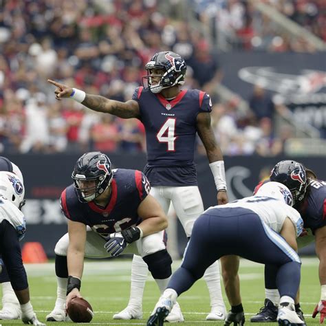 Houston Texans Score Most Points in Franchise History | News, Scores ...