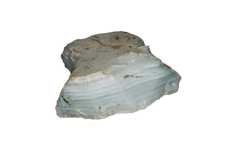 White raw agate stone stock photo. Image of chalcedony - 119699710