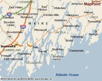 Where is Boothbay Harbor, Maine? see area map & more