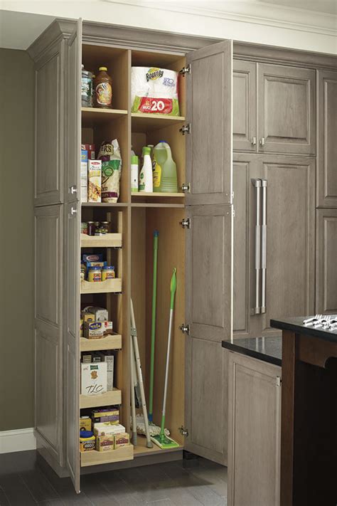 Tall Utility Cabinet Combination with Roll Out Trays - Omega