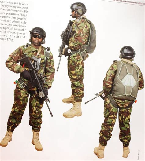 The evolution of Kenya Defence Forces' uniform