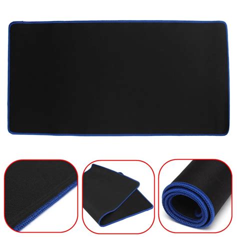 600*300MM Large Gaming Mouse Keyboard Mat Locking Edge Mousepad Mouse ...