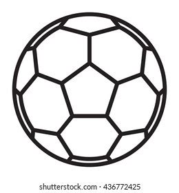 Soccer Ball Football Vector Isolated Illustration Stock Vector (Royalty ...