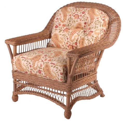 Replacement Cushion - Whitecraft by Woodard Cottage Wicker Lounge Chair - Wicker.com