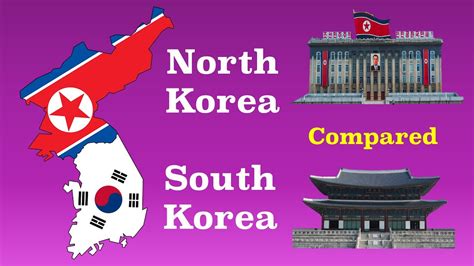 North Korea and South Korea Compared - YouTube