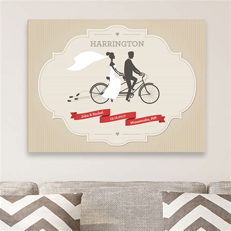 Personalized Couples Wedding Canvas-JD-CA0161 - Famous Favors