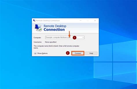 How To Use Remote Desktop To Connect To a Windows 10 PC