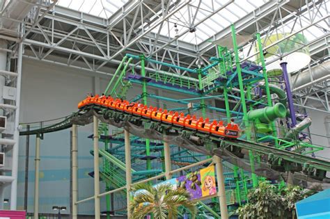 Nickelodeon Universe Mall of America Roller Coasters Reviewed - Coaster101