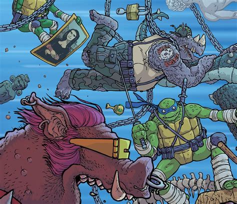 Weird Science DC Comics: TMNT: Bebop & Rocksteady Destroy Everything #1 Review - Saturday ...