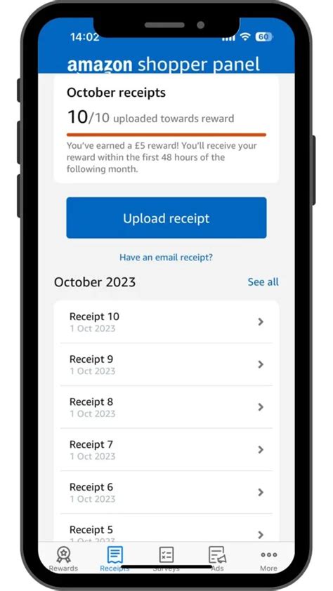 Amazon Shopper Panel review: Get paid to scan receipts - Household Money Saving
