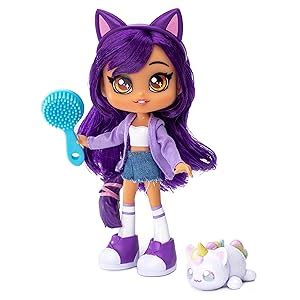 Amazon.com: Aphmau Fashion Doll; 5 Awesome Surprises, 1 of 3 Exclusive Glitter MeeMeows Mini ...