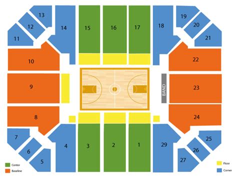 Haas Pavilion Seating Chart | Cheap Tickets ASAP