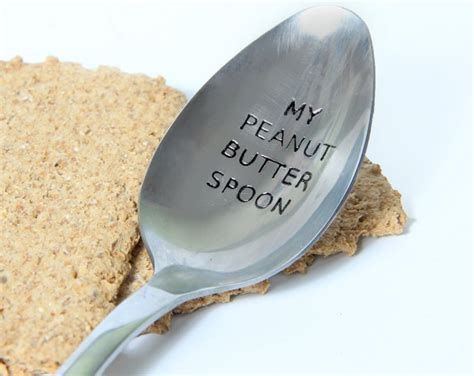 My Peanut Butter Spoon Peanut Butter Lovers Spoon - Etsy