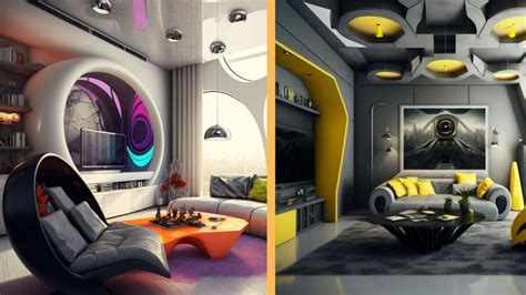 Futuristic Interior Design Living Room