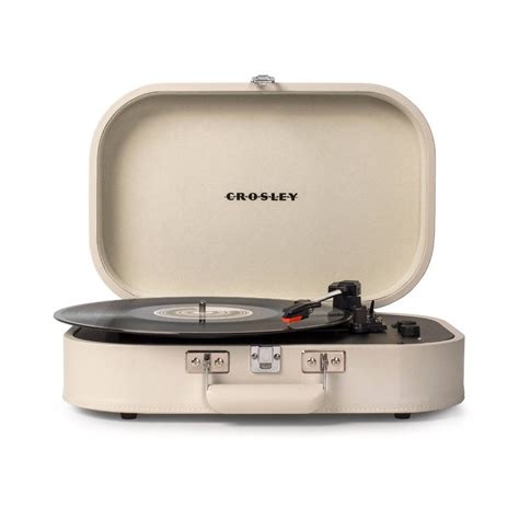 Crosley Discovery Turntable - Dune | Turntable, Turntable vintage, Crosley record player