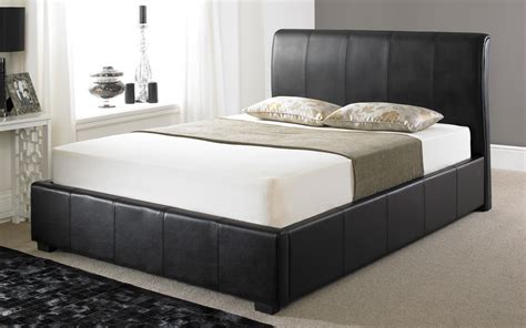 Woburn Faux Leather Ottoman Bed - Mattress Online