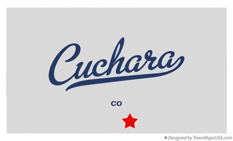 Map of Cuchara, CO, Colorado