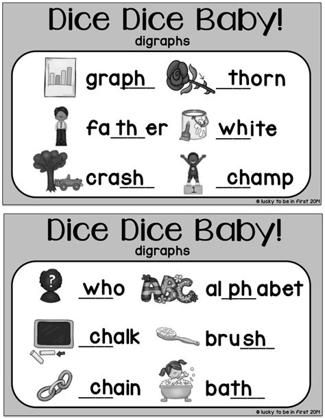 Digraphs Phonics Game | Shop Lucky Learning with Molly Lynch