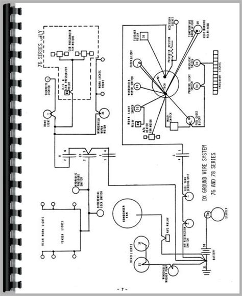 Deutz (Allis) D5006 Tractor Wiring Diagram Service Manual