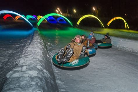 Glow Tubing at Snow Trails in Mansfield, Ohio | Snow trails, Snow tubing, Vacation