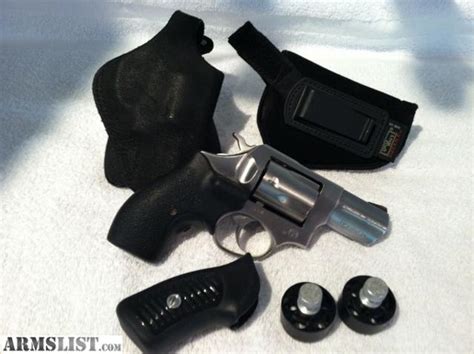 ARMSLIST - For Sale: .357 Ruger SP101, Crimson Trace Grips & Accessories