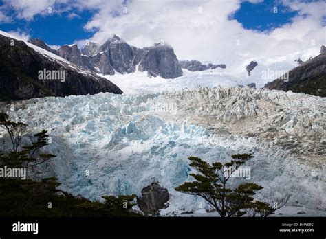 Pia Glacier, Beagle Channel, Chilean Fjords, Chile Stock Photo, Royalty ...